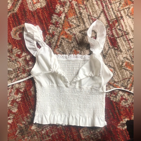 Tops - Milkmaid cotton top